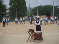 大きな円で練習