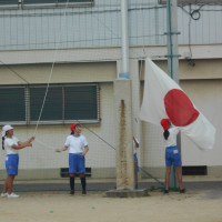 国旗掲揚