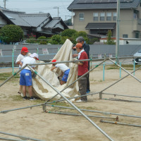幕張り