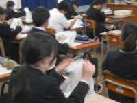 ナイロン手触り