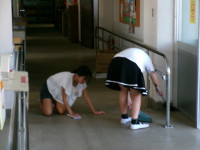 大掃除（廊下）